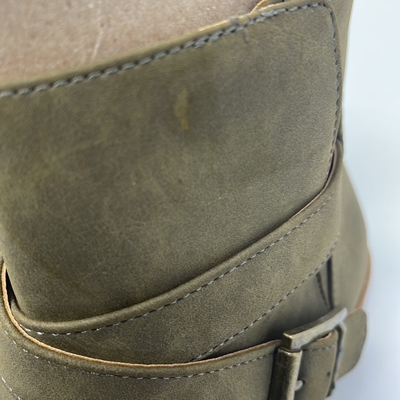 Style & Co. Womens Gabella P Faux Leather Buckle Ankle Boots - Picture 15 of 15